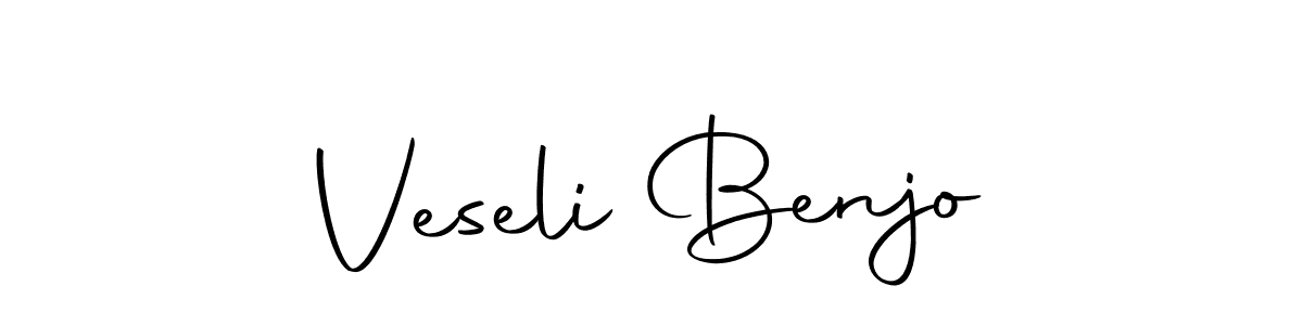 How to make Veseli Benjo signature? Autography-DOLnW is a professional autograph style. Create handwritten signature for Veseli Benjo name. Veseli Benjo signature style 10 images and pictures png