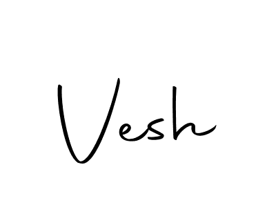 You should practise on your own different ways (Autography-DOLnW) to write your name (Vesh) in signature. don't let someone else do it for you. Vesh signature style 10 images and pictures png