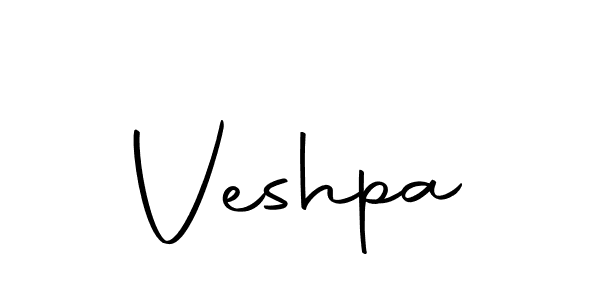 Make a beautiful signature design for name Veshpa. With this signature (Autography-DOLnW) style, you can create a handwritten signature for free. Veshpa signature style 10 images and pictures png