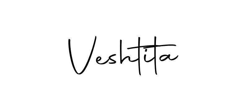 Make a beautiful signature design for name Veshtita. With this signature (Autography-DOLnW) style, you can create a handwritten signature for free. Veshtita signature style 10 images and pictures png