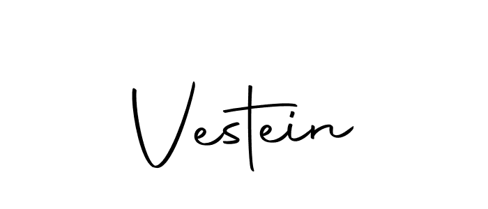 Make a beautiful signature design for name Vestein. Use this online signature maker to create a handwritten signature for free. Vestein signature style 10 images and pictures png