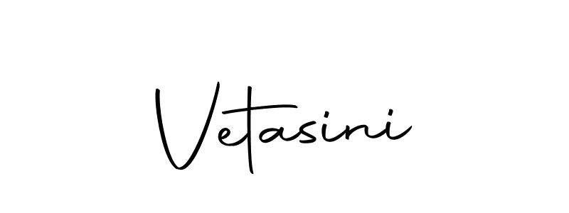 Make a beautiful signature design for name Vetasini. With this signature (Autography-DOLnW) style, you can create a handwritten signature for free. Vetasini signature style 10 images and pictures png