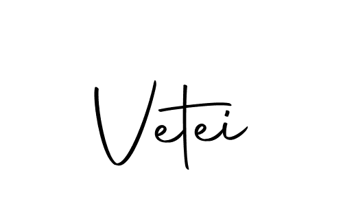 You should practise on your own different ways (Autography-DOLnW) to write your name (Vetei) in signature. don't let someone else do it for you. Vetei signature style 10 images and pictures png