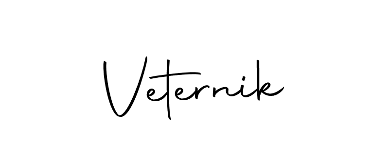 You should practise on your own different ways (Autography-DOLnW) to write your name (Veternik) in signature. don't let someone else do it for you. Veternik signature style 10 images and pictures png