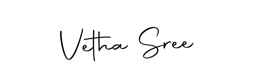 Design your own signature with our free online signature maker. With this signature software, you can create a handwritten (Autography-DOLnW) signature for name Vetha Sree. Vetha Sree signature style 10 images and pictures png