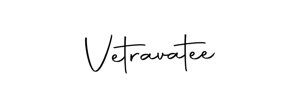 Design your own signature with our free online signature maker. With this signature software, you can create a handwritten (Autography-DOLnW) signature for name Vetravatee. Vetravatee signature style 10 images and pictures png