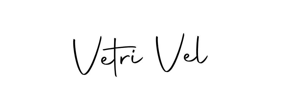 if you are searching for the best signature style for your name Vetri Vel. so please give up your signature search. here we have designed multiple signature styles  using Autography-DOLnW. Vetri Vel signature style 10 images and pictures png