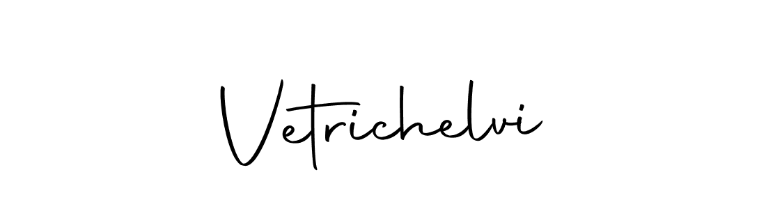 Make a beautiful signature design for name Vetrichelvi. Use this online signature maker to create a handwritten signature for free. Vetrichelvi signature style 10 images and pictures png