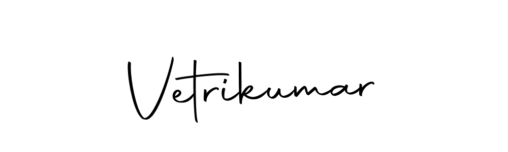 Vetrikumar stylish signature style. Best Handwritten Sign (Autography-DOLnW) for my name. Handwritten Signature Collection Ideas for my name Vetrikumar. Vetrikumar signature style 10 images and pictures png