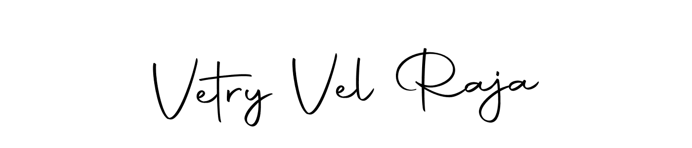 Make a beautiful signature design for name Vetry Vel Raja. Use this online signature maker to create a handwritten signature for free. Vetry Vel Raja signature style 10 images and pictures png