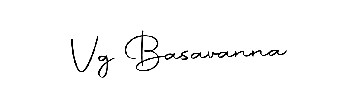 Create a beautiful signature design for name Vg Basavanna. With this signature (Autography-DOLnW) fonts, you can make a handwritten signature for free. Vg Basavanna signature style 10 images and pictures png