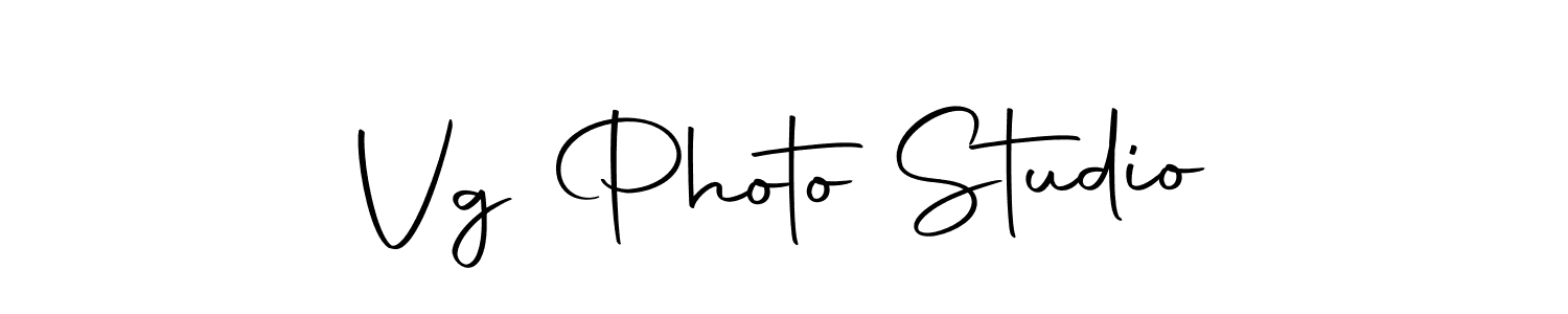 Create a beautiful signature design for name Vg Photo Studio. With this signature (Autography-DOLnW) fonts, you can make a handwritten signature for free. Vg Photo Studio signature style 10 images and pictures png