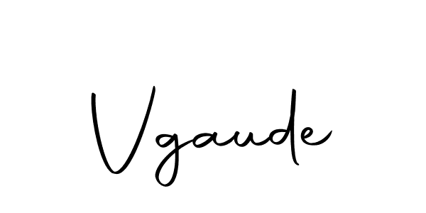 Design your own signature with our free online signature maker. With this signature software, you can create a handwritten (Autography-DOLnW) signature for name Vgaude. Vgaude signature style 10 images and pictures png