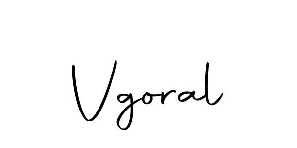 Also we have Vgoral name is the best signature style. Create professional handwritten signature collection using Autography-DOLnW autograph style. Vgoral signature style 10 images and pictures png