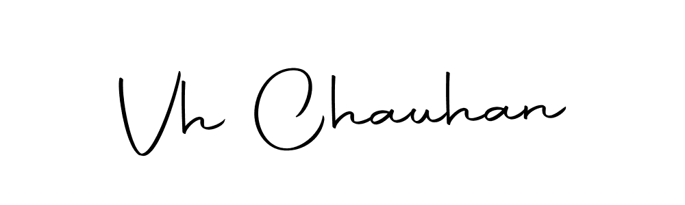 You can use this online signature creator to create a handwritten signature for the name Vh Chauhan. This is the best online autograph maker. Vh Chauhan signature style 10 images and pictures png
