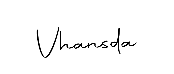 Similarly Autography-DOLnW is the best handwritten signature design. Signature creator online .You can use it as an online autograph creator for name Vhansda. Vhansda signature style 10 images and pictures png