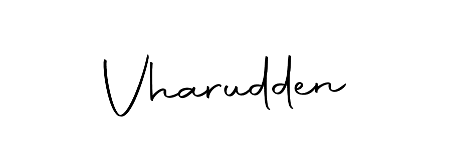Also we have Vharudden name is the best signature style. Create professional handwritten signature collection using Autography-DOLnW autograph style. Vharudden signature style 10 images and pictures png