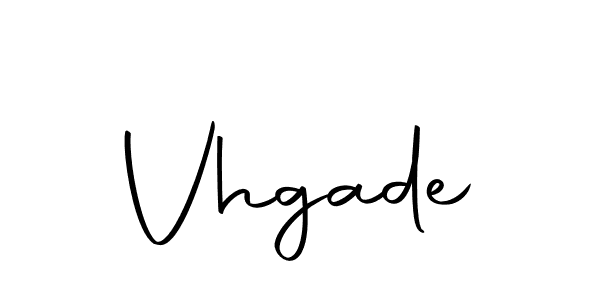 You should practise on your own different ways (Autography-DOLnW) to write your name (Vhgade) in signature. don't let someone else do it for you. Vhgade signature style 10 images and pictures png