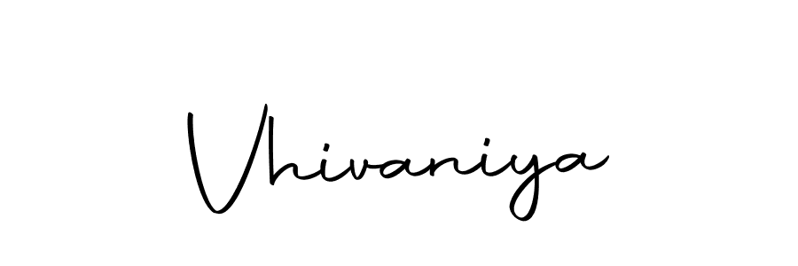 Also we have Vhivaniya name is the best signature style. Create professional handwritten signature collection using Autography-DOLnW autograph style. Vhivaniya signature style 10 images and pictures png