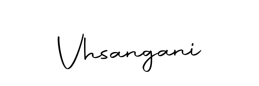 How to make Vhsangani name signature. Use Autography-DOLnW style for creating short signs online. This is the latest handwritten sign. Vhsangani signature style 10 images and pictures png