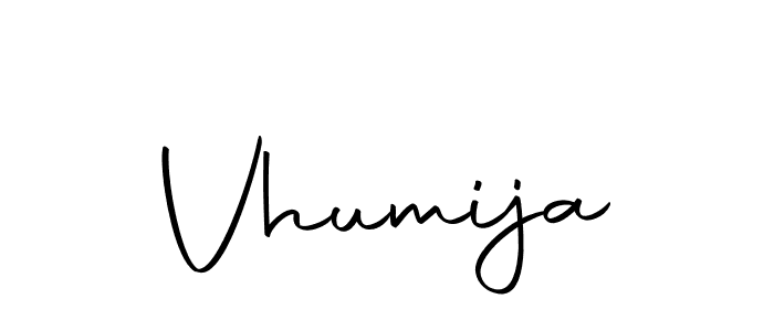 Here are the top 10 professional signature styles for the name Vhumija. These are the best autograph styles you can use for your name. Vhumija signature style 10 images and pictures png