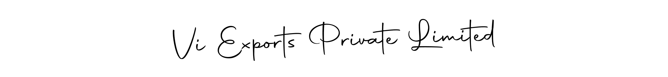 You should practise on your own different ways (Autography-DOLnW) to write your name (Vi Exports Private Limited) in signature. don't let someone else do it for you. Vi Exports Private Limited signature style 10 images and pictures png