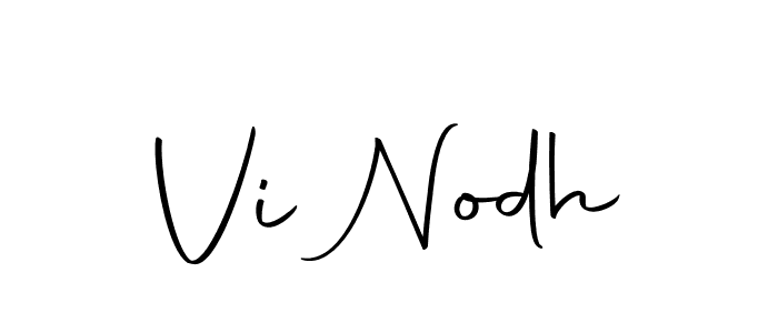 How to make Vi Nodh signature? Autography-DOLnW is a professional autograph style. Create handwritten signature for Vi Nodh name. Vi Nodh signature style 10 images and pictures png