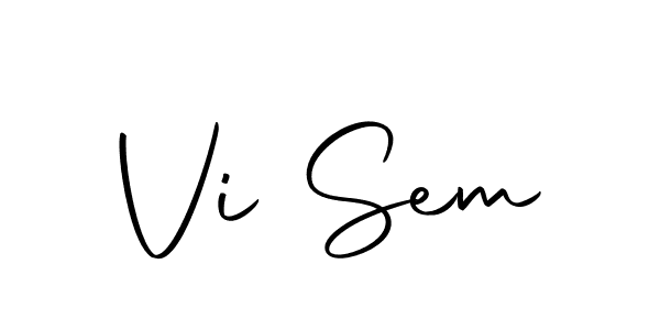 if you are searching for the best signature style for your name Vi Sem. so please give up your signature search. here we have designed multiple signature styles  using Autography-DOLnW. Vi Sem signature style 10 images and pictures png