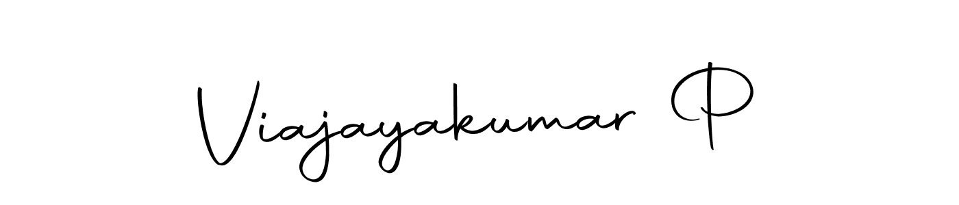 How to make Viajayakumar P name signature. Use Autography-DOLnW style for creating short signs online. This is the latest handwritten sign. Viajayakumar P signature style 10 images and pictures png