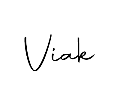 Here are the top 10 professional signature styles for the name Viak. These are the best autograph styles you can use for your name. Viak signature style 10 images and pictures png