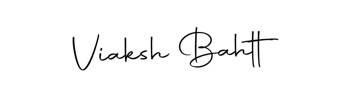 Once you've used our free online signature maker to create your best signature Autography-DOLnW style, it's time to enjoy all of the benefits that Viaksh Bahtt name signing documents. Viaksh Bahtt signature style 10 images and pictures png