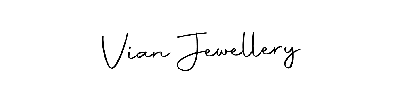 How to make Vian Jewellery signature? Autography-DOLnW is a professional autograph style. Create handwritten signature for Vian Jewellery name. Vian Jewellery signature style 10 images and pictures png