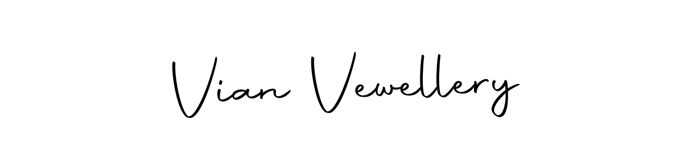 Use a signature maker to create a handwritten signature online. With this signature software, you can design (Autography-DOLnW) your own signature for name Vian Vewellery. Vian Vewellery signature style 10 images and pictures png