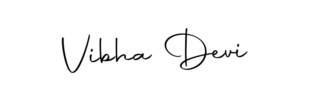 Make a short Vibha Devi signature style. Manage your documents anywhere anytime using Autography-DOLnW. Create and add eSignatures, submit forms, share and send files easily. Vibha Devi signature style 10 images and pictures png