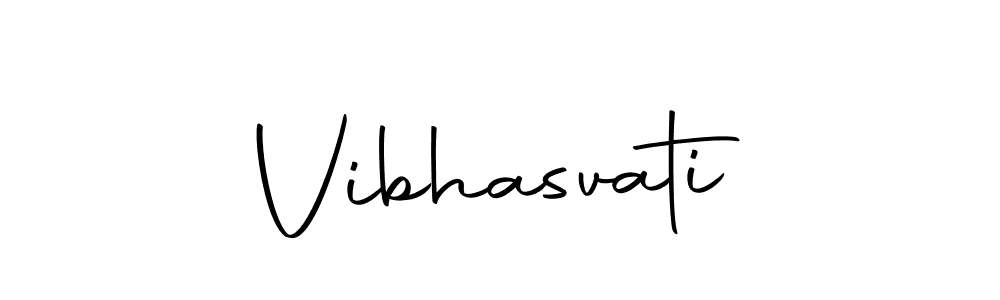 Make a beautiful signature design for name Vibhasvati. With this signature (Autography-DOLnW) style, you can create a handwritten signature for free. Vibhasvati signature style 10 images and pictures png