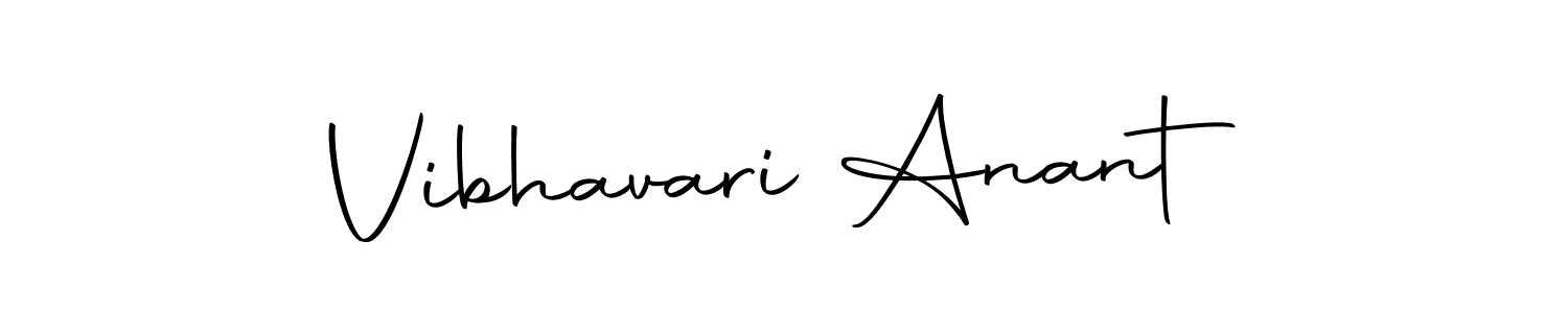 Vibhavari Anant stylish signature style. Best Handwritten Sign (Autography-DOLnW) for my name. Handwritten Signature Collection Ideas for my name Vibhavari Anant. Vibhavari Anant signature style 10 images and pictures png