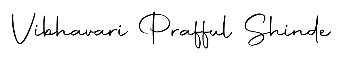 This is the best signature style for the Vibhavari Prafful Shinde name. Also you like these signature font (Autography-DOLnW). Mix name signature. Vibhavari Prafful Shinde signature style 10 images and pictures png