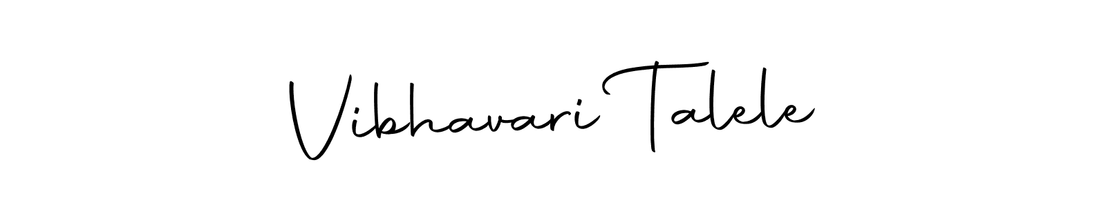 Also we have Vibhavari Talele name is the best signature style. Create professional handwritten signature collection using Autography-DOLnW autograph style. Vibhavari Talele signature style 10 images and pictures png