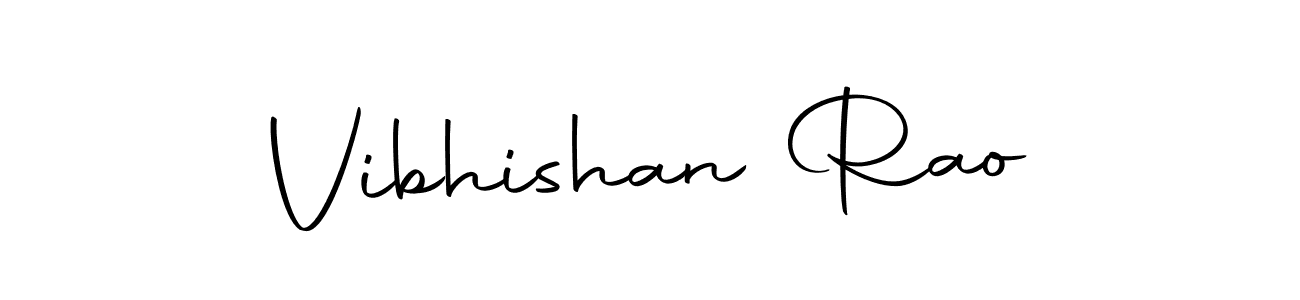 The best way (Autography-DOLnW) to make a short signature is to pick only two or three words in your name. The name Vibhishan Rao include a total of six letters. For converting this name. Vibhishan Rao signature style 10 images and pictures png