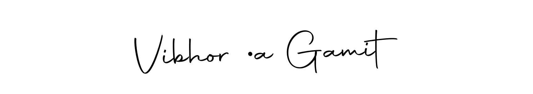 This is the best signature style for the Vibhor •a Gamit name. Also you like these signature font (Autography-DOLnW). Mix name signature. Vibhor •a Gamit signature style 10 images and pictures png