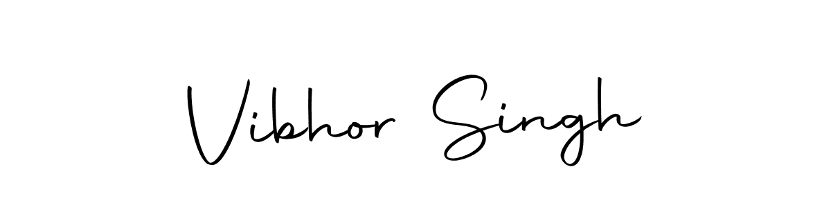 You should practise on your own different ways (Autography-DOLnW) to write your name (Vibhor Singh) in signature. don't let someone else do it for you. Vibhor Singh signature style 10 images and pictures png