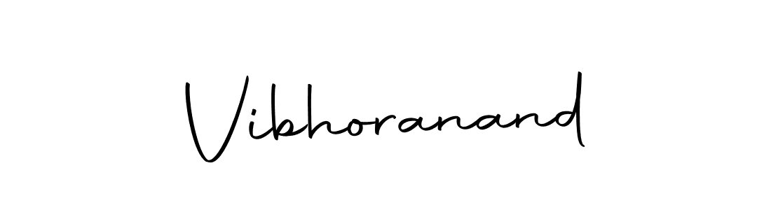 Vibhoranand stylish signature style. Best Handwritten Sign (Autography-DOLnW) for my name. Handwritten Signature Collection Ideas for my name Vibhoranand. Vibhoranand signature style 10 images and pictures png