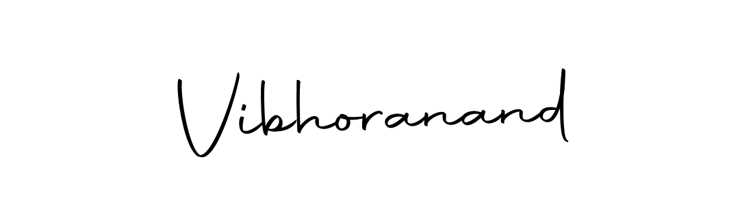 Vibhoranand stylish signature style. Best Handwritten Sign (Autography-DOLnW) for my name. Handwritten Signature Collection Ideas for my name Vibhoranand. Vibhoranand signature style 10 images and pictures png