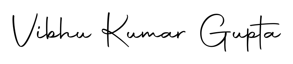 A stylish, flowing autograph style designed for name Vibhu Kumar Gupta using Autography-DOLnW typography. Perfect for digital creative projects. Vibhu Kumar Gupta signature style 10 images and pictures png