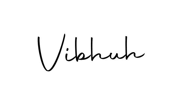 if you are searching for the best signature style for your name Vibhuh. so please give up your signature search. here we have designed multiple signature styles  using Autography-DOLnW. Vibhuh signature style 10 images and pictures png