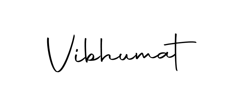 How to make Vibhumat name signature. Use Autography-DOLnW style for creating short signs online. This is the latest handwritten sign. Vibhumat signature style 10 images and pictures png