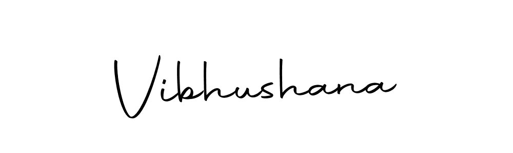 Use a signature maker to create a handwritten signature online. With this signature software, you can design (Autography-DOLnW) your own signature for name Vibhushana. Vibhushana signature style 10 images and pictures png