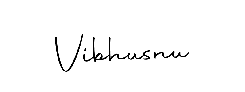 Vibhusnu stylish signature style. Best Handwritten Sign (Autography-DOLnW) for my name. Handwritten Signature Collection Ideas for my name Vibhusnu. Vibhusnu signature style 10 images and pictures png