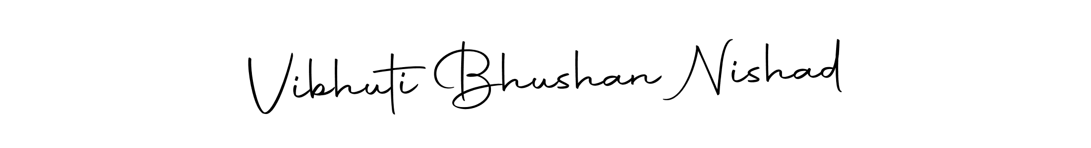 Design your own signature with our free online signature maker. With this signature software, you can create a handwritten (Autography-DOLnW) signature for name Vibhuti Bhushan Nishad. Vibhuti Bhushan Nishad signature style 10 images and pictures png