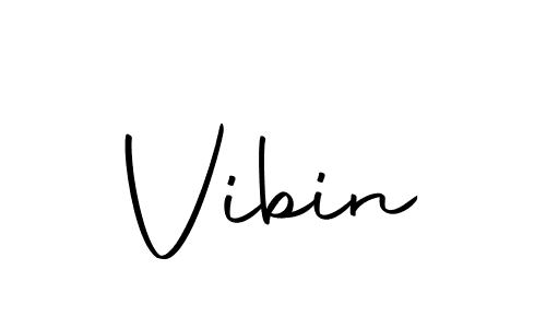 The best way (Autography-DOLnW) to make a short signature is to pick only two or three words in your name. The name Vibin include a total of six letters. For converting this name. Vibin signature style 10 images and pictures png